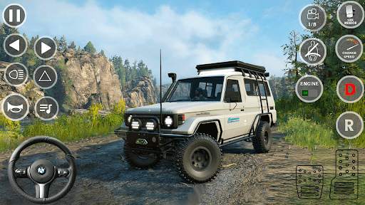 Simulator balap jip 4x4 nyata screenshot 1