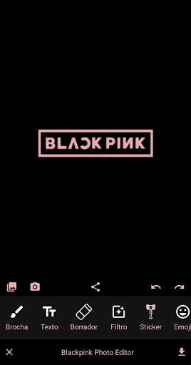 Blackpink Photo Editor screenshot 1