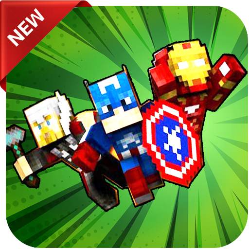 Superhero Skins for Minecraft Mod 1.0