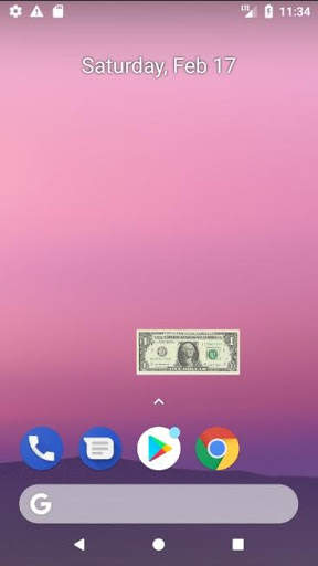 One Dollar App (widget) 2 تصوير الشاشة