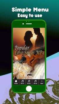 Popular Love Songs Mp3 screenshot 3
