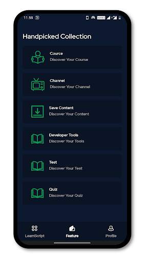 LearnScript | Free Project based Code Learning App screenshot 4