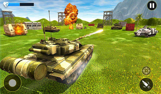 Tank vs Missile Fight-War Machines battle screenshot 8