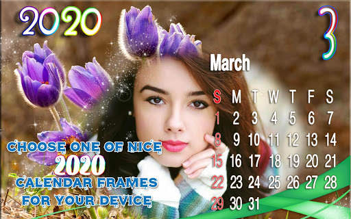Calendar Photo Frame 2020 ? Make Picture Frames screenshot 8