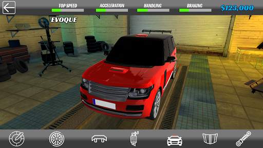 Racing Land Rover Car Simulator 2021 screenshot 4