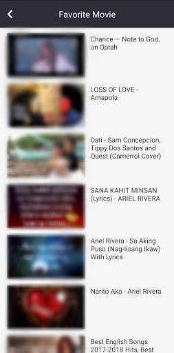 Tagalog Love Songs : OPM Love Songs, Tagalog Movie screenshot 3