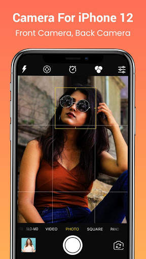 Selfie Camera for iPhone 12 Pro– IOS 13 Camera screenshot 1
