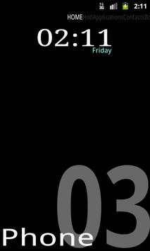 Barebone theme for ssLauncher screenshot 1