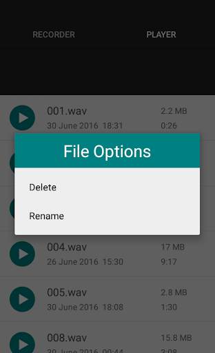 Sound Recorder 5 تصوير الشاشة