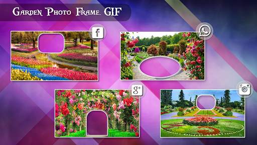 Garden Photo Frame Editor screenshot 2