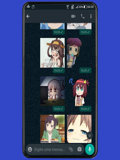 Anime Stickers! Funny Reactions screenshot 3
