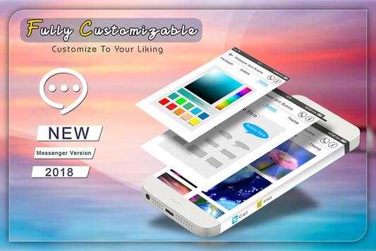 Messenger Version 2018: Messenger Theme screenshot 3