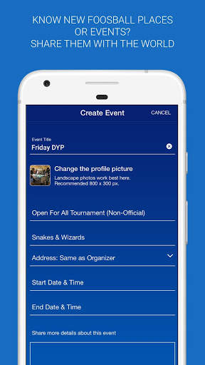 Table Soccer App 5 تصوير الشاشة