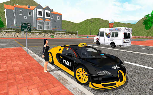 Taxi Car Sleepy Driving Game screenshot 1