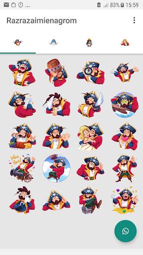 WAStickerApps super stickers for wahtsapp screenshot 1