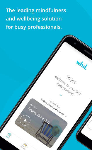 Whil: wellbeing & mindfulness screenshot 1