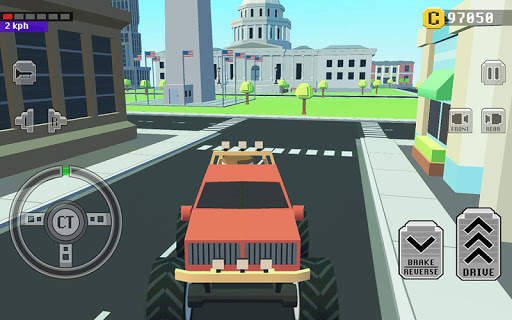 Car Driving in Crazy Town screenshot 6
