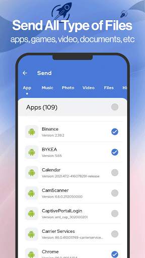 Phone Clone - File Transfer 2 تصوير الشاشة
