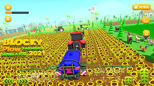 Farming Tractor Sim Game 2023 screenshot 6