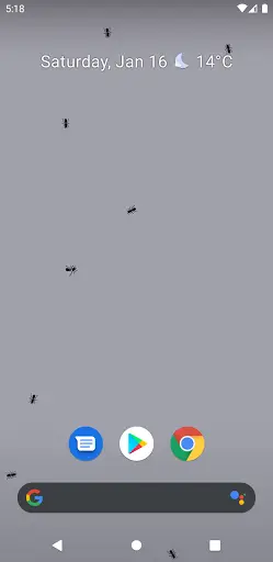 Ant Live Wallpaper screenshot 1