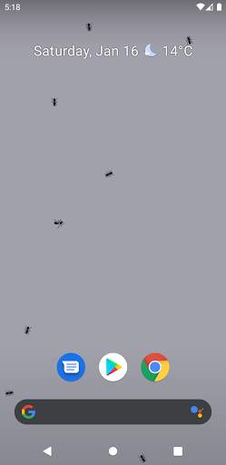Ant Live Wallpaper screenshot 1