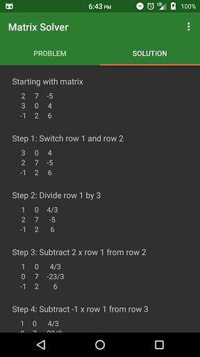Matrix Solver 2 تصوير الشاشة