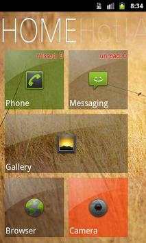 Glossy Metro Theme -ssLauncher 1 تصوير الشاشة