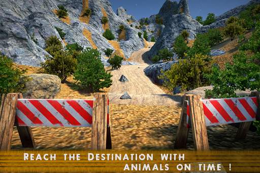 Animal Transport Truck : Offroad Driving Simulator screenshot 5