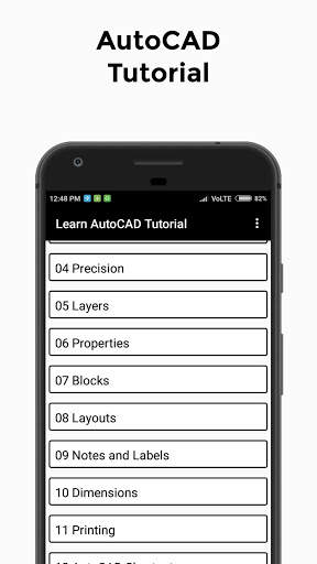Tutorial of AutoCAD screenshot 3