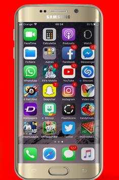 Launcher For IPhone 7 Plus & Iphone X ios 11 Style screenshot 3