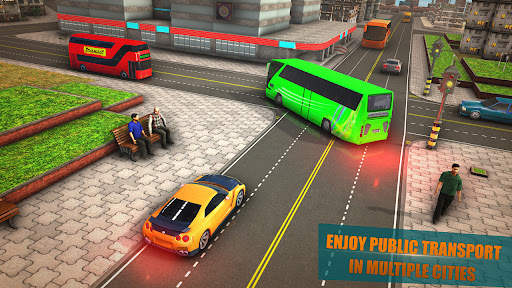 Go Coach Bus Offline Sim Games screenshot 2