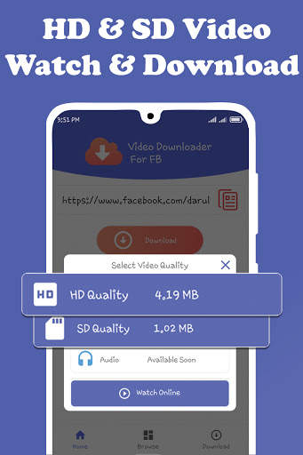 Video Downloader for Facebook screenshot 2