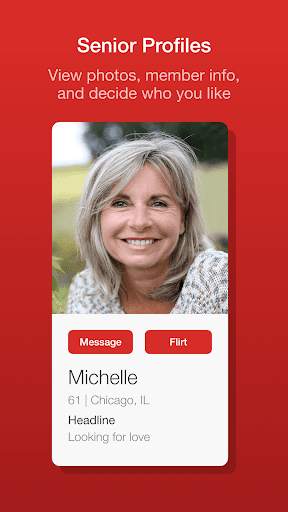 Dating for Seniors App - Meet Mature Singles скриншот 3