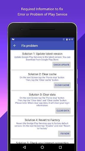 Fix Play - Service (Update & I screenshot 2