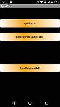 Speak SMS screenshot 1