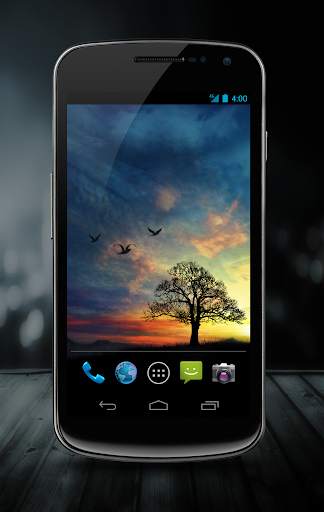 Sunset Hill Free LiveWallpaper screenshot 2