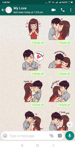 Love Stickers for WhatsApp - WAStickerApps Love screenshot 4