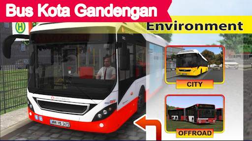 Bus Kota Oleng Simulator screenshot 1