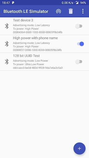 Bluetooth LE Simulator screenshot 2