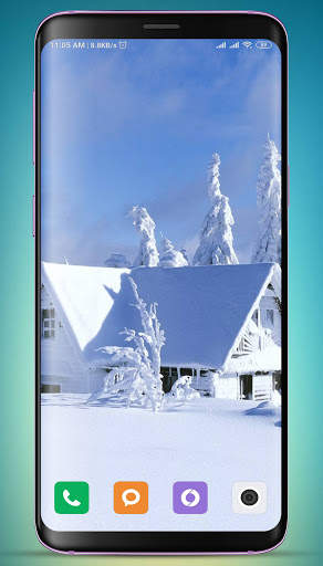 Snowfall Wallpaper HD screenshot 1