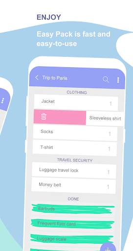 Easy Pack - travel packing lis screenshot 5