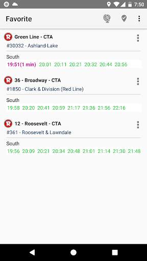 CTA Chicago Bus Transit screenshot 2