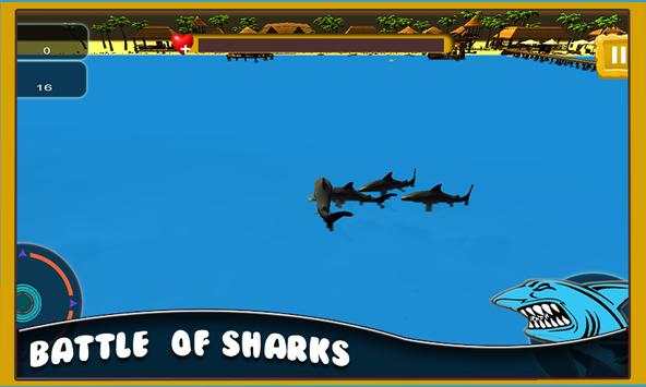 Shark Attack Simulator 3D Game screenshot 2