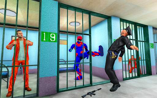 Superhero Robot Prison Escape screenshot 2