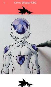 Como dibujar DBZ Paso a Paso screenshot 3