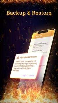Fire Messenger for SMS - Default SMS&Phone handler screenshot 7