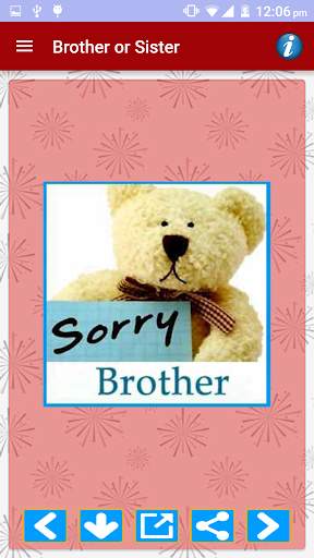 Sorry Cards & Picture Messages screenshot 5