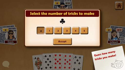 Oh Hell | Bid Whist | Spades screenshot 1