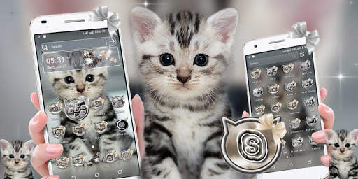 Cute Cat Launcher Theme screenshot 1
