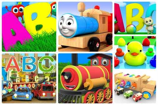Learn Alphabets A To Z Nursery Rhymes Baby Video screenshot 2